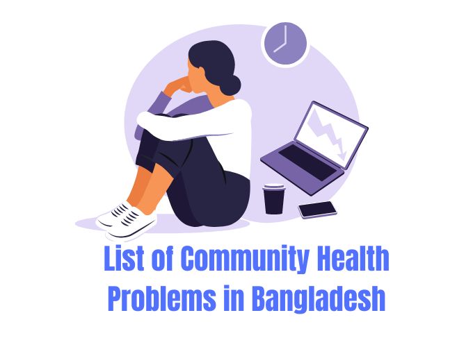 List of Community Health Problems in Bangladesh